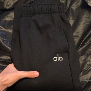ALO Yoga Kids Charcoal Sweatpants